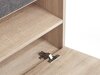 Zapatero Cirveso 117 (Roble Sonoma + Gris)