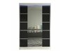 Kledingkast Closico Salvor V (Wit + Zwart)