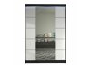 Kledingkast Closico Salvor V (Zwart + Wit)