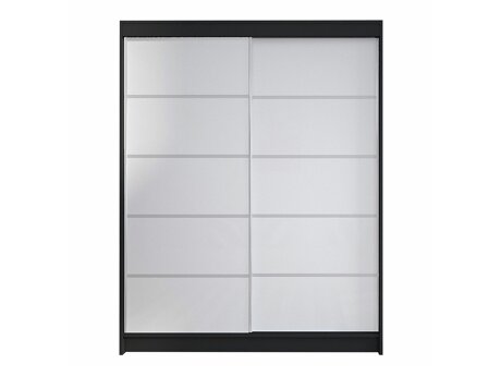 Kledingkast Closico Vastor IV (Zwart + Wit)