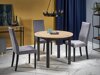 Tafel Houston 961 (Artisan eiken + Zwart)
