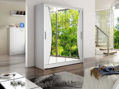 Garderobeskab Closico 116 (Hvid)