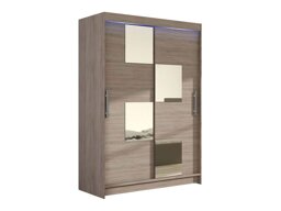 Kledingkast Closico Pacron III (Truffel eiken)