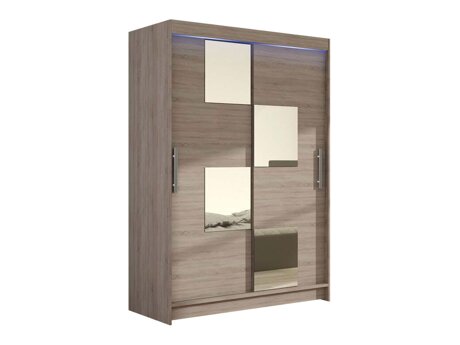 Kledingkast Closico Pacron III (Truffel eiken)