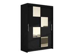 Kledingkast Closico Pacron III (Zwart)