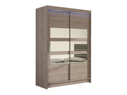 Kledingkast Closico Pacron V (Truffel eiken)