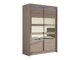Kledingkast Closico Pacron V (Truffel eiken)