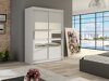 Kledingkast Closico Pacron V (Wit)