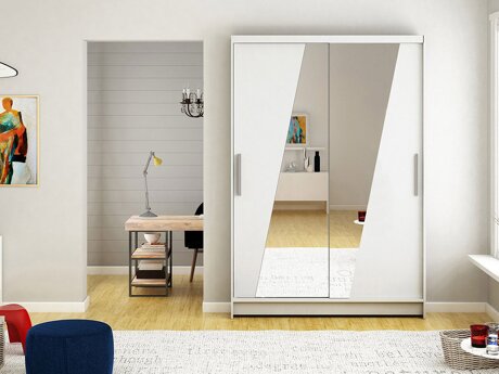 Kledingkast Closico Pacron VIII (Wit)
