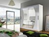 Kledingkast Closico Pallor IX (Wit)