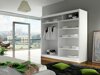 Kledingkast Closico Pallor X (Wit)