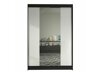 Kledingkast Closico Salvor II (Zwart + Wit)