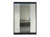 Kledingkast Closico Salvor II (Zwart + Wit)
