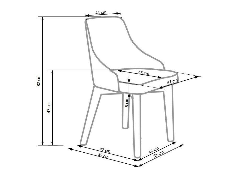 Stol Houston 577 (Beige + Sonoma eg)
