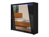 Dulap Closico Pallor XIV (Negru)