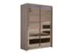 Kledingkast Closico Pacron IV (Truffel eiken)