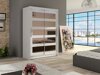 Kledingkast Closico Pacron IV (Wit)