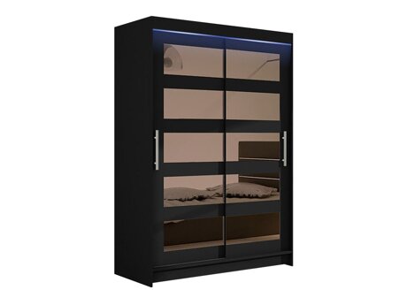 Kledingkast Closico Pacron IV (Zwart)