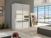 Kledingkast Closico Pacron V (Wit)