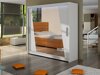 Kledingkast Closico Pallor XIV (Wit)