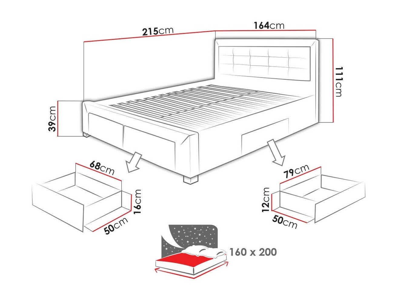 Bed Houston 309