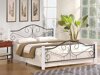 Bed Houston 574 (Wit + Zwart)