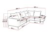 Canapé d'angle Kingsport 113 (Kronos 09)