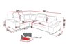 Canapé d'angle Pearland 106