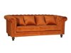 Chesterfield диван Dallas 255 (Оранжев)