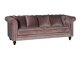 Chesterfield dīvāns Dallas 255 (Dusty rozā)