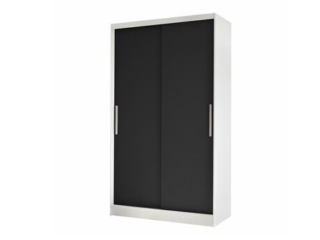Kledingkast Closico Structor I (Wit + Zwart)