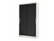 Kledingkast Closico Structor I (Wit + Zwart)