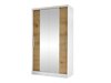 Kledingkast Closico Structor II (Wit + Artisan eiken)