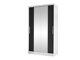 Kledingkast Closico Structor II (Wit + Zwart)