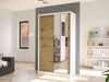 Armoire Closico Structor VI (Blanc + Chêne Artisan)