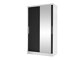 Dulap Closico Structor VI (Alb + Negru)