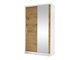 Kledingkast Closico Structor VI (Wit + Artisan eiken)