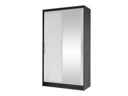 Kledingkast Closico Structor VI (Zwart + Wit)