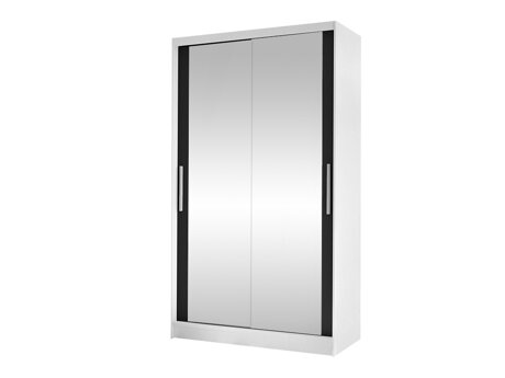 Kledingkast Closico Structor VII (Wit + Zwart)