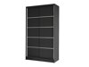 Garderobeskab Closico Fractor IV (Sort)