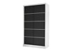 Kledingkast Closico Fractor IV (Wit + Zwart)