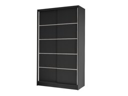 Kledingkast Closico Fractor IV (Zwart)