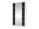 Kledingkast Closico Fractor V (Wit + Zwart)