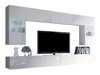 Ensemble de salon Remus I (Blanc + Blanc brillant)