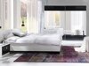 Bed Murrieta 110 (Wit + Glanzend zwart)