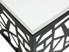 Salontafel Germantown 102 (Matzwart + Glanzend wit)