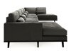 Hjørnesofa Floromo 101 (Monolith 95)