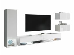 Elutoa komplekt Sarasota 124 (Valge + Läikiv valge)
