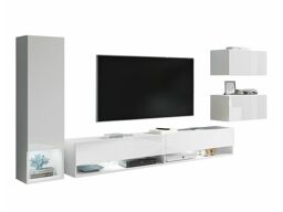 Elutoa komplekt Sarasota 124 (Valge + Läikiv valge)