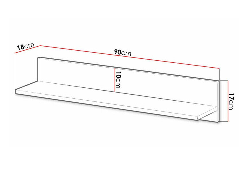 Wall shelf Florevi 108